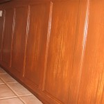Faux Wood Cabinets